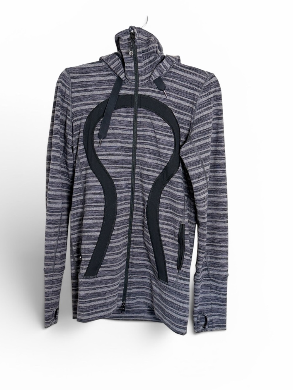 Lululemon Stride Jacket II Inkwell Size 8 Sporty Workout Outdoor Athletic